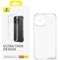Чехол для телефона Baseus Lucent для iPhone 15 Pro 660152102A (прозрачный)