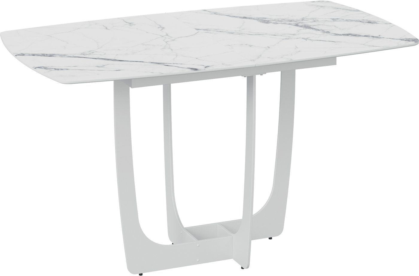 

Кухонный стол Трия Орфей (белый муар/стекло глянцевое белый мрамор)