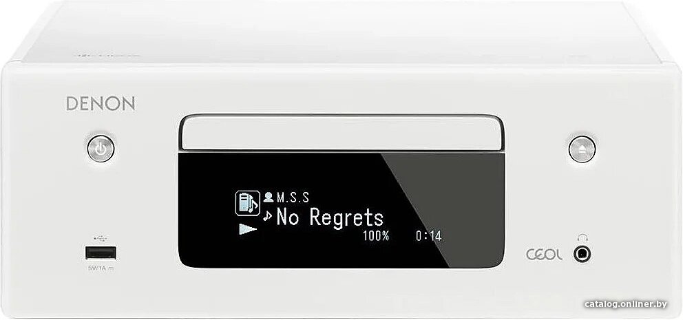 Сетевой CD-ресивер Denon RCD-N10 (белый)