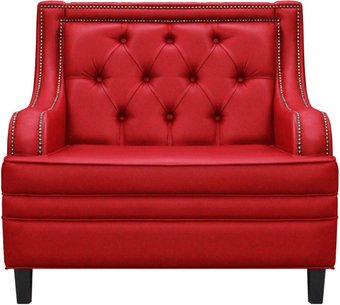 Интерьерное кресло Brioli Чикаго (L19/красный)