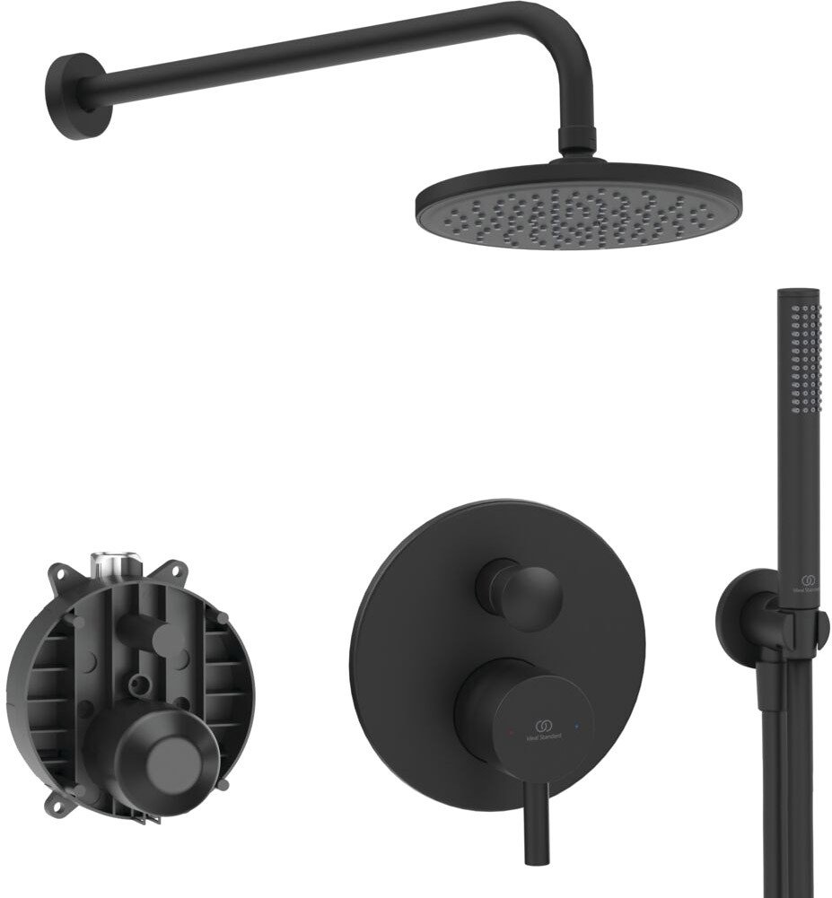 

Душевая система Ideal Standard Ceraline Black SetA6939XG