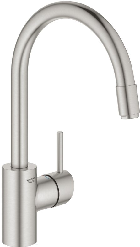 

Смеситель Grohe Concetto 32663DC3 (суперсталь)