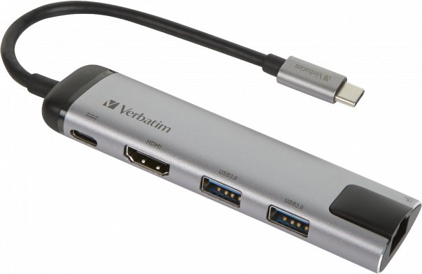 

Док-станция Verbatim USB-C Multiport Hub 49141