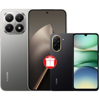 Телефон Xiaomi 15T 12GB/512GB международная версия (серый) + Xiaomi Redmi A5 4GB/128GB (полуночный черный) по акции