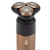Электробритва Polaris PMR 0714RC Ultimate shave 5D PRO (черный/золотой)