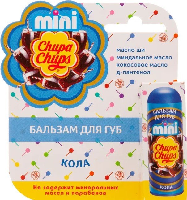 

Chupa Chups Бальзам для губ Кола (3.8 г)