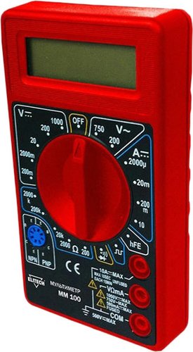 Мультиметр ELITECH ММ 100