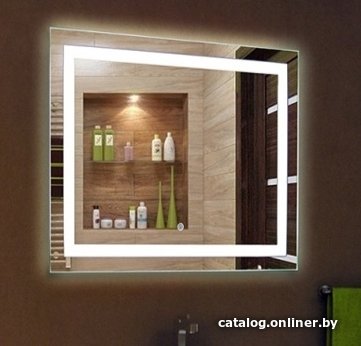 Континент Зеркало Rimini LED 120x80