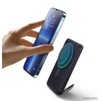 Внешний аккумулятор Baseus Magnetic Bracket Wireless Fast Charge 10000mAh PPCX080005 (сиреневый)