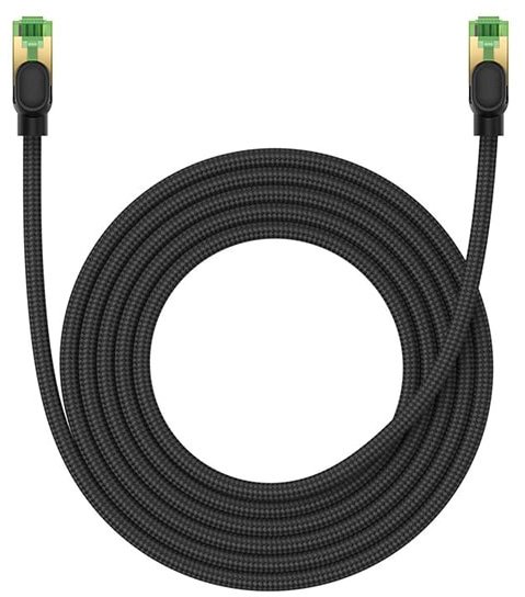 

Кабель Baseus High Speed CAT8 40Gigabit Ethernet Cable (3 м, черный)