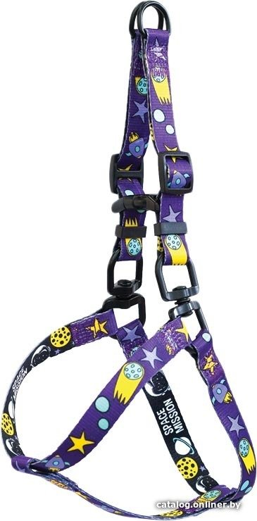 Шлея Triol Be Trendy Космос 11361057 (M, фиолетовый)