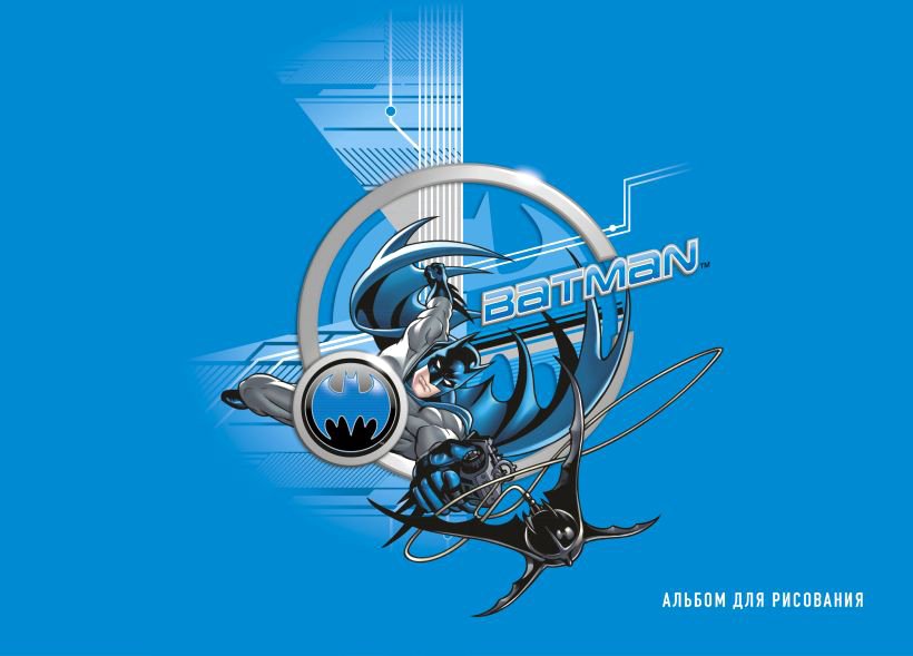 

Альбом для рисования Эксмо. Вселенная DC. Бэтмен (25 л)