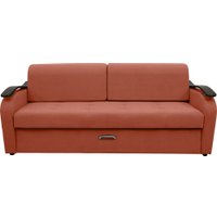 Диван Сириус Лидер-2 ППУ 215x110 (Eva 17 велюр терракотовый)