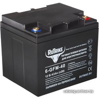 Тяговый аккумулятор Rutrike 6-GFM-40 (43 А·ч)