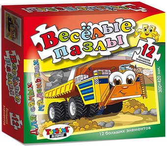 Пазл Topgame Веселые пазлы. Самосвал 01243