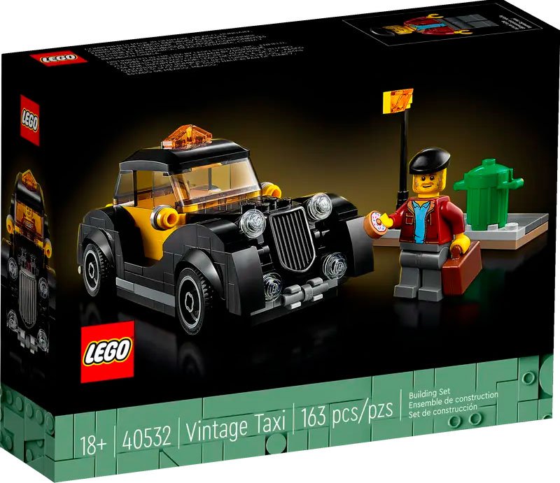 

Конструктор LEGO 40531 Винтажное такси