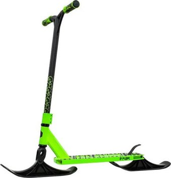 Самокат на лыжах Plank Triton P20-TRI100G+SKI (зеленый)
