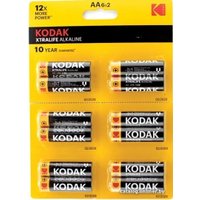 Батарейка Kodak Xtralife Alkaline AA LR6 12BL Perforated (12 шт)