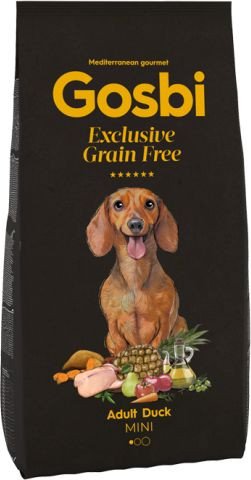 

Сухой корм для собак Gosbi Exclusive Grain Free Adult Duck Mini 0.5 кг
