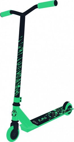 Трюковый самокат Xaos Ivy (зеленый)