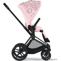 Универсальная коляска Cybex Priam (2 в 1, simply flowers pale blush, шасси rose gold)