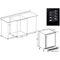 Винный шкаф Temptech CPROX60SX