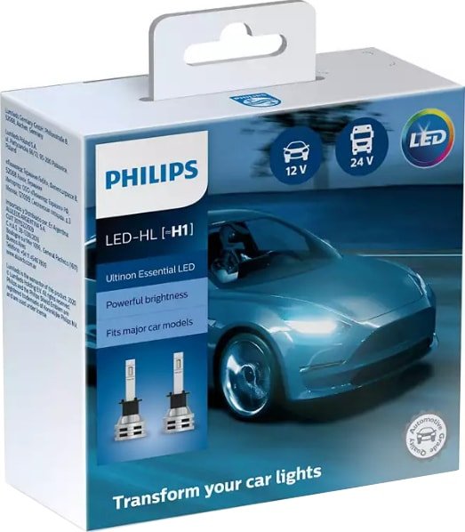 

Светодиодная лампа Philips H1 Ultinon Essential LED 2шт