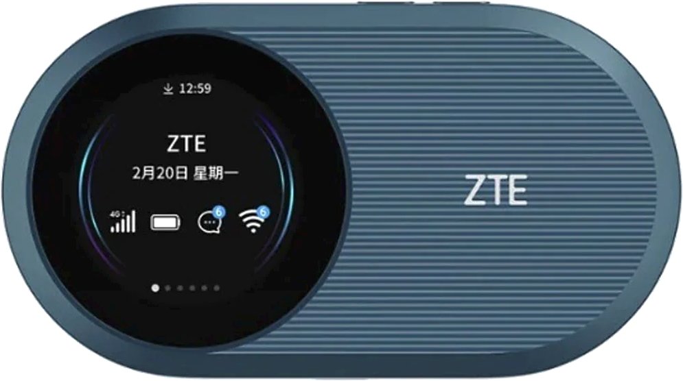

Мобильный 4G Wi-Fi роутер ZTE U10S Pro (темно-синий)
