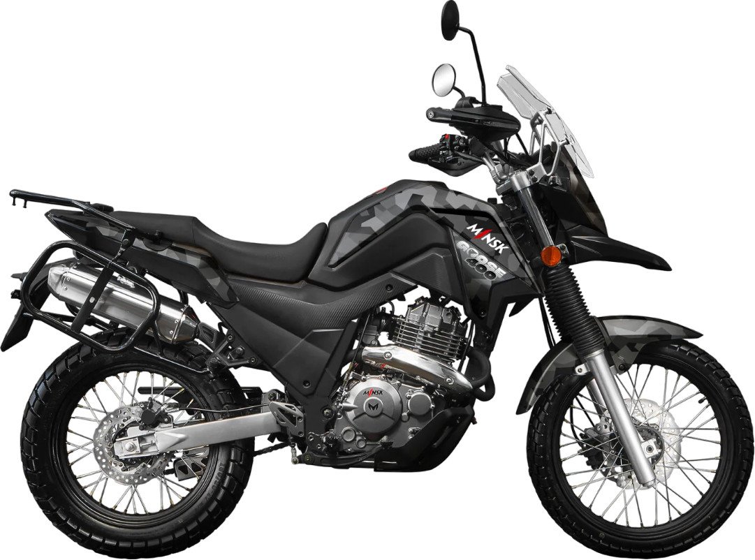 

Мотоцикл M1NSK GOOSE 400 (черный/камуфляж)