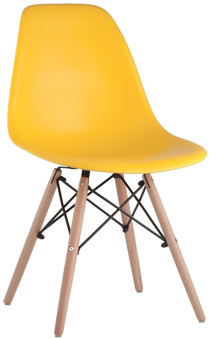 

Стул Stool Group Eames DSW (желтый)