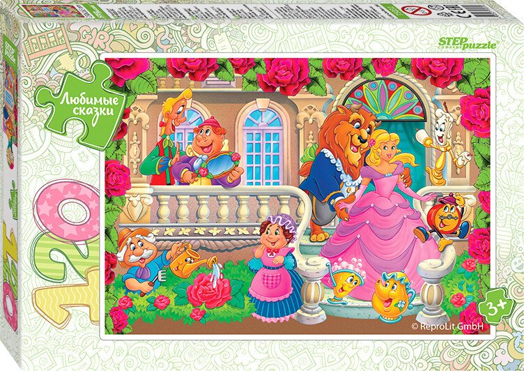 

Пазл Step Puzzle Любимые сказки 75031 (120 эл)