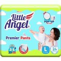 Трусики-подгузники Little Angel Baby Diaper Pants Premier Large (24 шт)