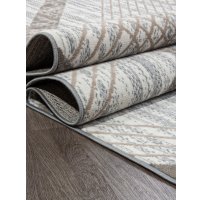 Ковер для жилой комнаты Merinos Sierra F351-STAN-CREAM-BLUE (1.8х2.5)
