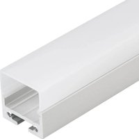 Алюминиевый профиль Arlight SL-LINE-2011M-2500 ANOD+OPAL SQUARE 025870