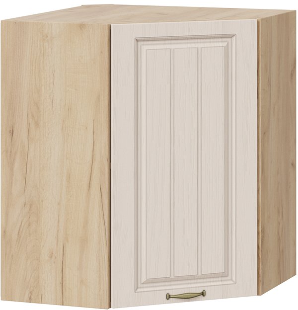 

Шкаф навесной Трия Лина 1В6У (дуб крафт золотой/крем)