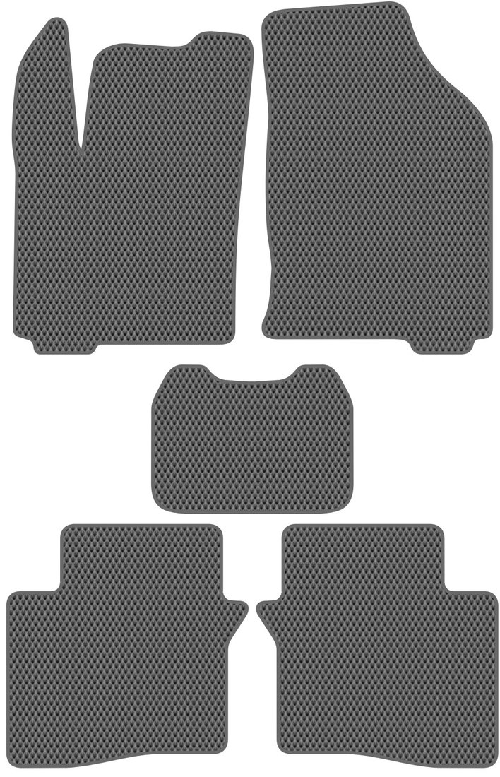 

Комплект ковриков для авто Alicosta Omoda S5 I (седан) 2023 - Н.В. (серый, ромб)