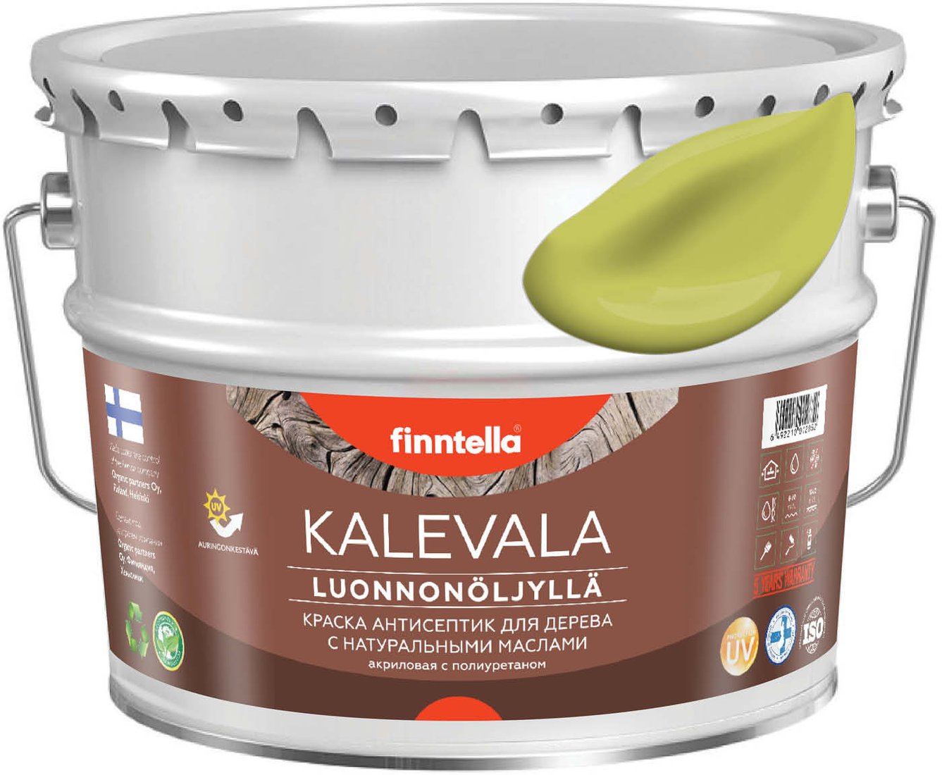 

Краска Finntella Kalevala Lahtee F-13-1-9-FL031 9 л (зеленый)