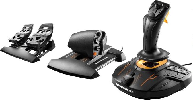 

Оборудование для авиасимов Thrustmaster T.16000M FCS Flight Pack