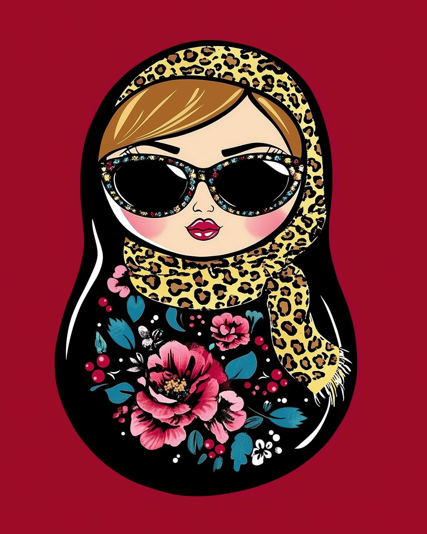 

Алмазная мозаика Феникс+ Матрешка 71428