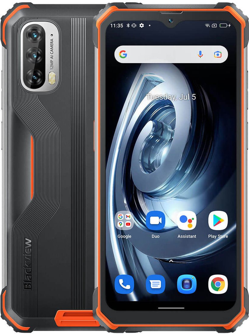 

Телефон Blackview BV7100 (оранжевый)