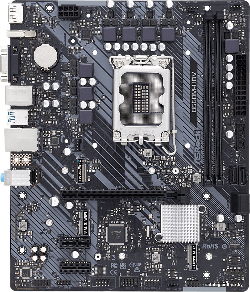 Материнская плата ASRock B660M-HDV