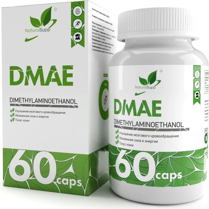 

Комплекс NaturalSupp ДМАЭ/DMAE диметиламиноэтанол (60 капсул)