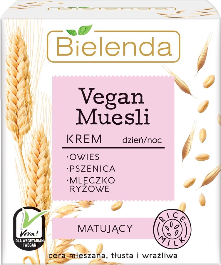 

Bielenda Крем для лица Vegan Muesli матирующий 50 мл