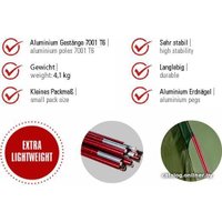 Треккинговая палатка High Peak Falcon 3 LW (Pesto/красный)