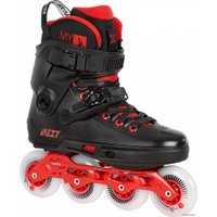 Роликовые коньки Powerslide Next Core 80 908370 (р. 42-43, черный/красный)