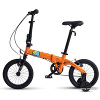 Детский велосипед Maxiscoo S007 Стандарт 2024 (оранжевый)