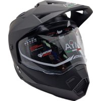 Мотошлем AIM JK802Y 802Y-008-YM (Y/M, черный матовый)