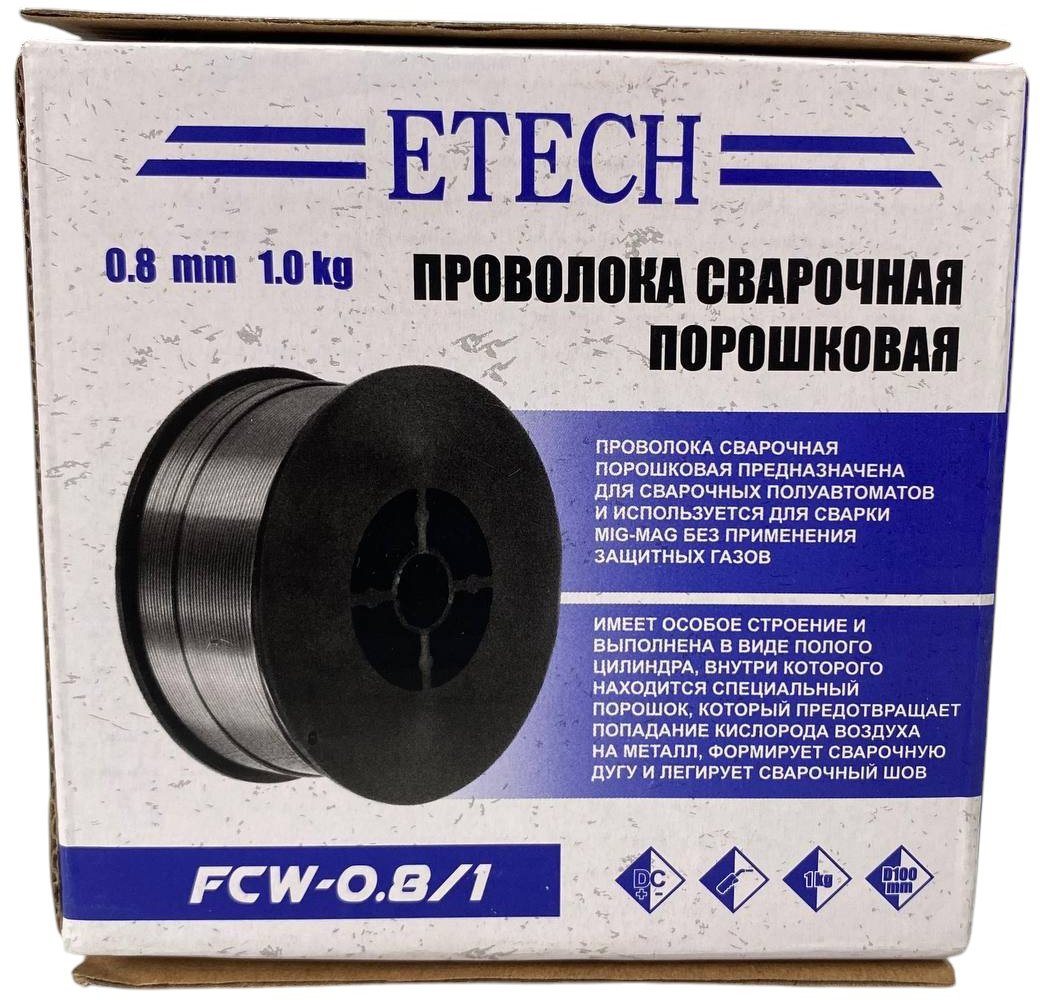

Сварочная проволока ETECH FCW0.8-1