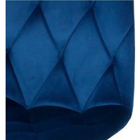 Стул СоюзРегионПоставка Регги СРП-066 (черный/велюр Velluto 25 синий) в Гомеле