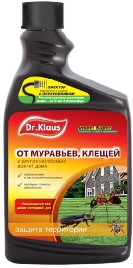 

Инсектицид Dr. Klaus От муравьев клещей и других ползающих насекомых DK06240011 (1 л)